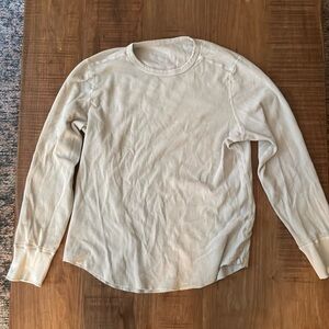 Buck Mason Men’s Vintage Thermal Large white shirt
